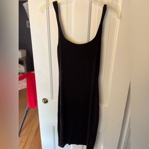 Black tank top dress